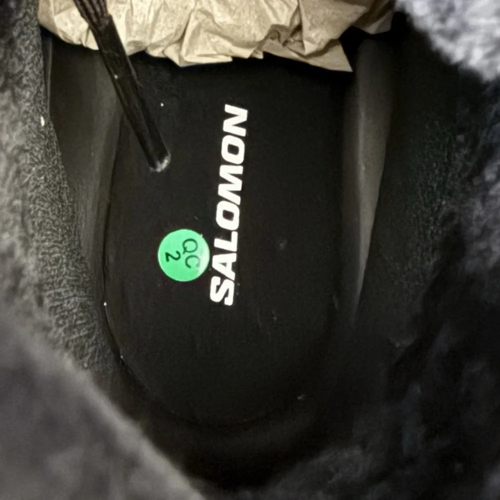 Salomon OUTblast TS CSWP Mens Size 13 Snow Boots Black 409223 Insulated 200 Gram